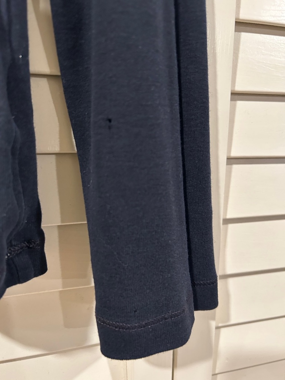 Sonoma Life + Style Women's Long-Sleeve Crew Tee - Black Size Petite Small - Picture 4 of 5